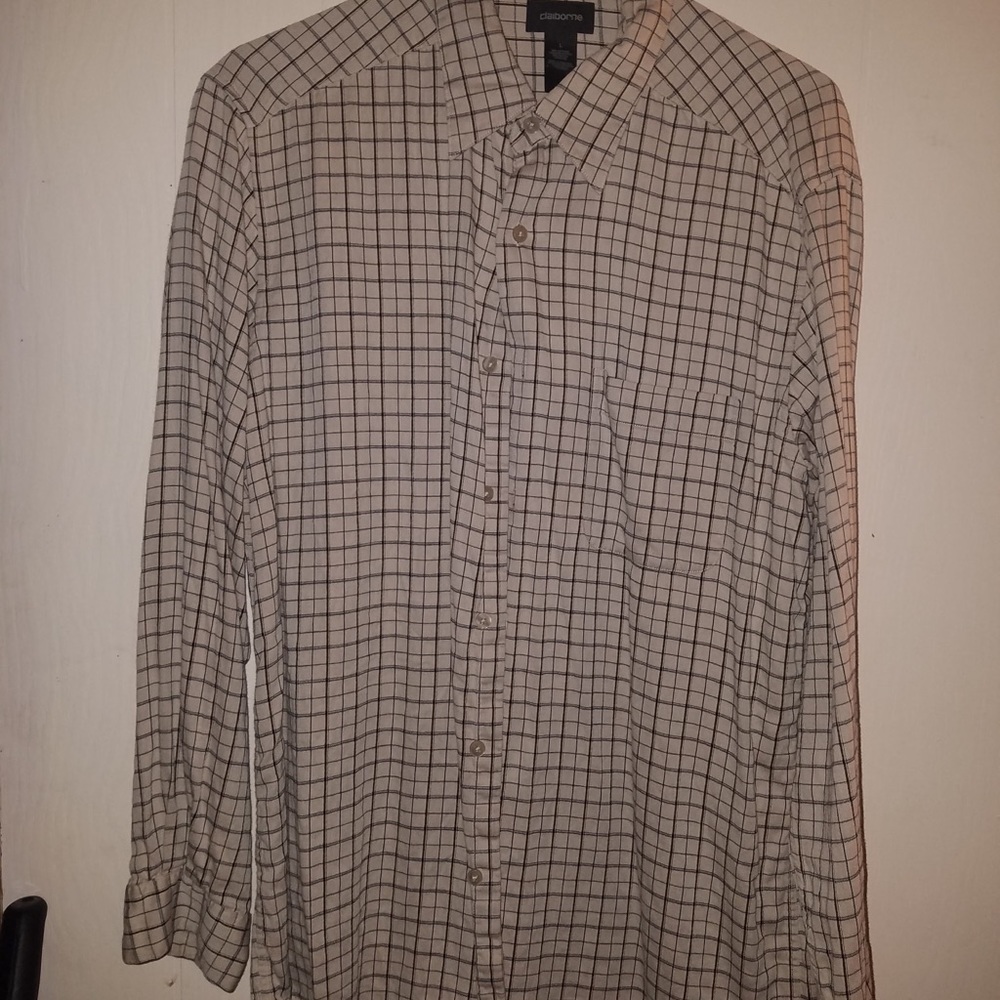 Men’s large Claiborne button down shirt